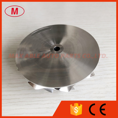 G35-1050  68.07/84.45mm 9+0 Blades point milling turbo aluminum 2618/Milling/billet compressor wheel for 880695-5002S