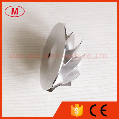 G35-1050  68.07/84.45mm 9+0 Blades point milling turbo aluminum 2618/Milling/billet compressor wheel for 880695-5002S