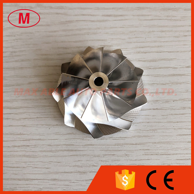 TD04HL 16T 49189-00016 43.43/56.02mm 9+0 blades high performance Turbo milling/aluminum 2618/billet compressor wheel
