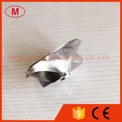 TD04HL 16T 49189-00016 43.43/56.02mm 9+0 blades high performance Turbo milling/aluminum 2618/billet compressor wheel