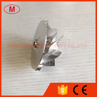 B03G 50.00/62.00mm 7+7 blades 1856-123-2000 Upgrade performance turbo milling/aluminum 2618/billet compressor wheel