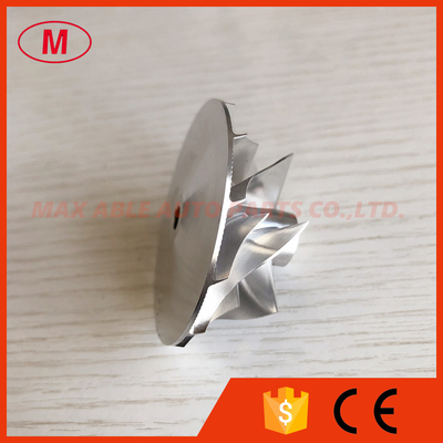 TF035 6+6 blades 38.00/51.00mm Turbo milling/aluminum 2618/billet compressor wheel for 49335-00600/49135-09610 N47D20