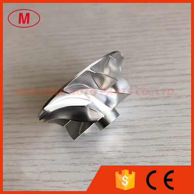 TF035 6+6 blades 38.00/51.00mm Turbo milling/aluminum 2618/billet compressor wheel for 49335-00600/49135-09610 N47D20