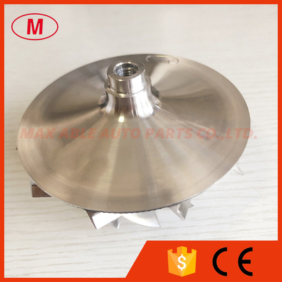 GT3788 759335-0002 60.91/88.40mm 11+0 blades high performance turbo milling/aluminum 2618/billet compressor wheel