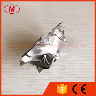 RHF55 54.64/70.98mm 7+7 blades high performance Turbo aluminum 2618/milling/ Billet compressor wheel