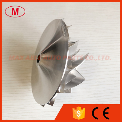 HX60 3531538 76.00/109.00mm 7+7 blades high performance turbo milling/Aluminum 2618/billet compressor wheel for 4045532