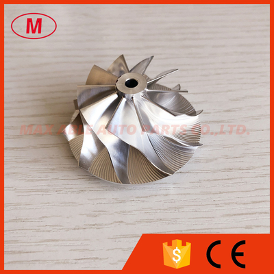 GT12 36.35/49.00mm 10+0 blades high performance Turbo milling/aluminum 2618/billet compressor wheel