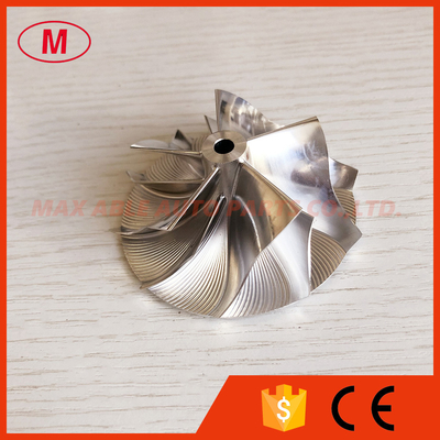 RHF5 reverse 52.56/68.001mm 5+5 blades high performance turbo aluminum 2618/milling/billet compressor wheel