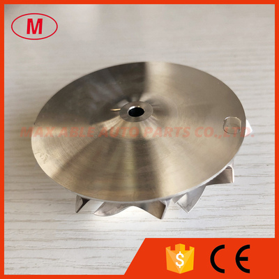 RHF5 reverse 52.56/68.001mm 5+5 blades high performance turbo aluminum 2618/milling/billet compressor wheel