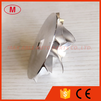RHF5 reverse 52.56/68.001mm 5+5 blades high performance turbo aluminum 2618/milling/billet compressor wheel