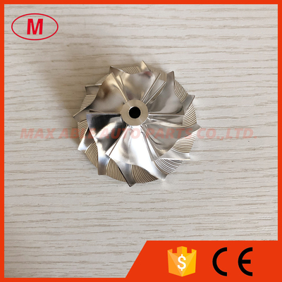 GT15-25 43.20/60.00mm 6+6 blades high performance turbo milling/aluminum 2618/BILLET compressor wheel