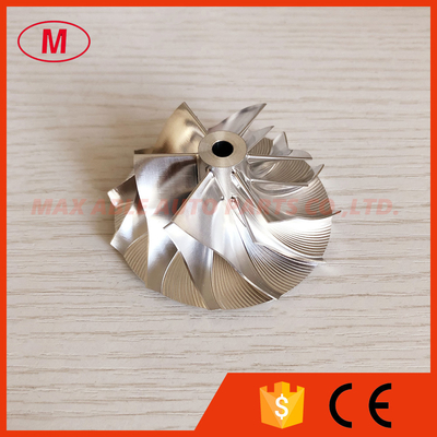 GT15-25 43.20/60.00mm 6+6 blades high performance turbo milling/aluminum 2618/BILLET compressor wheel