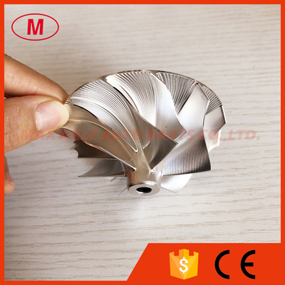 GT15-25 43.20/60.00mm 6+6 blades high performance turbo milling/aluminum 2618/BILLET compressor wheel