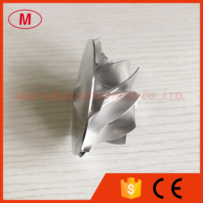 GT15-25 47.00/61.98mm 9+0 blades Point milling snake curve Turbo milling/aluminum 2618/billet compressor wheel