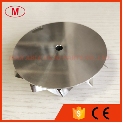 K16 52.50/68.00mm 6+6 blades turbo milling/aluminum 2618/billet compressor wheel
