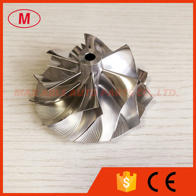 K16 20G reverse 52.56/68.00mm 6+6 blades Turbo milling/aluminum 2618/billet compressor wheel