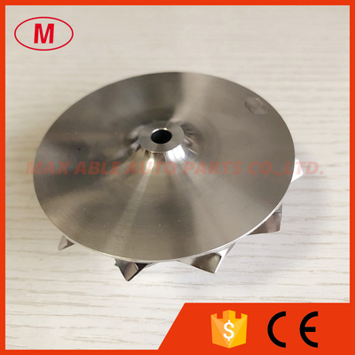 K16 20G reverse 52.56/68.00mm 6+6 blades Turbo milling/aluminum 2618/billet compressor wheel