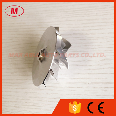 K16 20G reverse 52.56/68.00mm 6+6 blades Turbo milling/aluminum 2618/billet compressor wheel