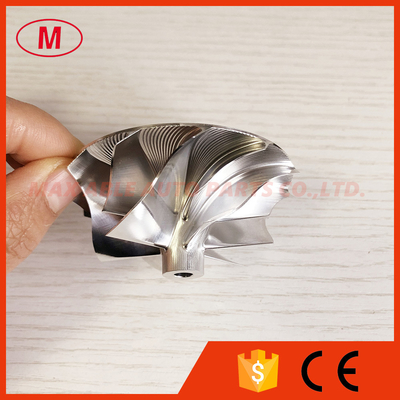 K16 20G 52.56/68.00mm 6+6 blades Turbo milling/aluminum 2618/billet compressor wheel