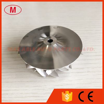 GT15-25 44.50/60.40mm 770240-0001U 10+0 blades performance aluminum 2618/billet compressor wheel