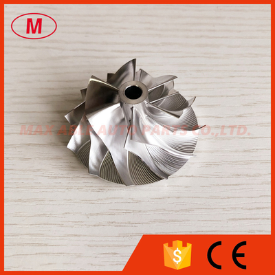 TB25 431350-0017 36.30/51.37mm 6+6 blades high performance turbo milling/aluminum 2618/Billet compressor wheel
