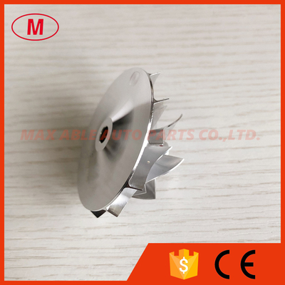 TB25 431350-0017 36.30/51.37mm 6+6 blades high performance turbo milling/aluminum 2618/Billet compressor wheel