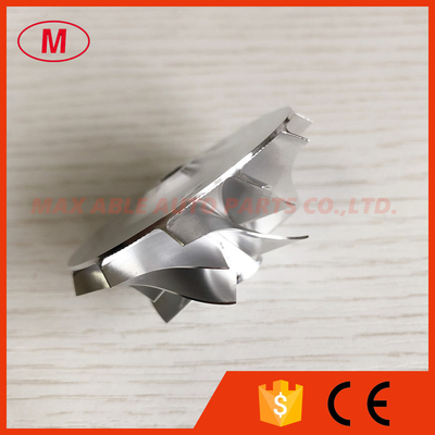 TB25 431350-0017 36.30/51.37mm 6+6 blades high performance turbo milling/aluminum 2618/Billet compressor wheel