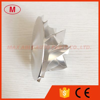 GT3788 449521-0026 63.42/88.25mm 6+6 blades high performance turbo milling/aluminum 2618/billet compressor wheel