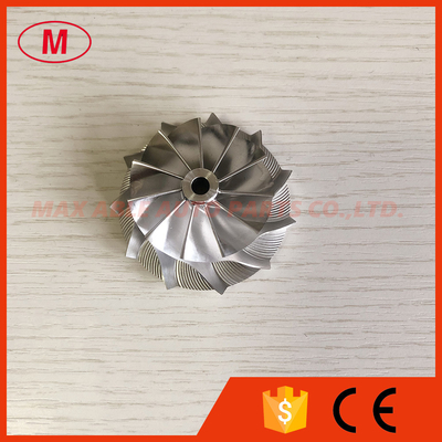 GT15-25 41.93/55.69mm 11+0 blades high performance Turbo Milling/aluminum 2618/billet compressor wheel