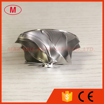 GT15-25 41.93/55.69mm 11+0 blades high performance Turbo Milling/aluminum 2618/billet compressor wheel