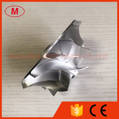 GTX3071 XX8849-2 54.06/71.40mm 7+7 blades high performance bore:6.0 turbo aluminum 2618/billet compressor wheel