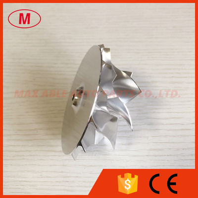 B03G reverse 7+7 blades 62.00/82.00mm High performance Turbo milling/aluminum 2618/Billet compressor wheel