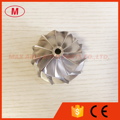RHF5HB 49.62/61.98mm 11+0 blades Turbocharger milling/aluminum 2618/billet compressor wheel for VF30/VF34 upgrade