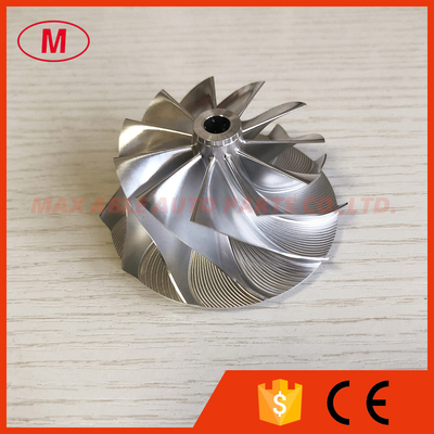 RHF5HB 49.62/61.98mm 11+0 blades Turbocharger milling/aluminum 2618/billet compressor wheel for VF30/VF34 upgrade