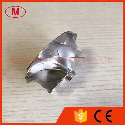 RHF5HB 49.62/61.98mm 11+0 blades Turbocharger milling/aluminum 2618/billet compressor wheel for VF30/VF34 upgrade