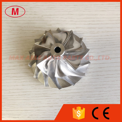 S200 171861 57.29/80.57mm 7+7blades milling/aluminum 2618/billet compressor wheel for 171857/171858/171859/171860/171935