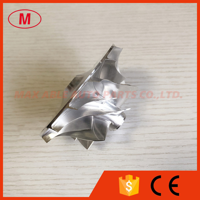 S200 171861 57.29/80.57mm 7+7blades milling/aluminum 2618/billet compressor wheel for 171857/171858/171859/171860/171935