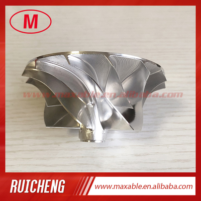 S200 171861 57.29/80.57mm 7+7blades milling/aluminum 2618/billet compressor wheel for 171857/171858/171859/171860/171935