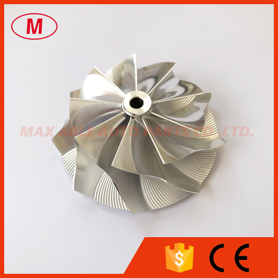 TD04 51.00/66.5mm 9+0 blades high performance turbo Turbocharger milling/aluminum 2618/billet compressor wheel