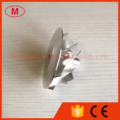 GT28 49.70/67.40mm 10+0 blades  turbocharger milling/aluminum 2618/billet compressor wheel for 446179-0094/816366-0001
