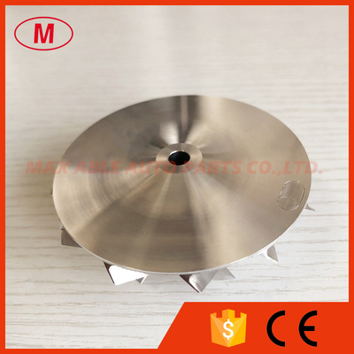 GT2871 452546-0005 53.00/70.98mm 6+6 blades turbo milling/aluminum 2618/billet compressor wheel for 452546-0005/Trim56