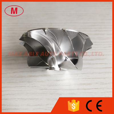 K04 48.00/60.00mm 7+7 blades high performance turbocharger milling/aluminum 2618/billet compressor wheel