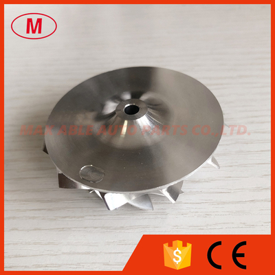 TD04 45.47/60.48mm 11+0 blades high performance turbocharger milling/aluminum 2618/billet compressor wheel