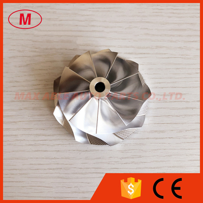 G30-770 57.52/71.40mm 9+0 blades point milling milling/aluminum 2618/billet compressor wheel for 880693-5002S