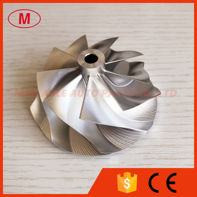 G30-770 57.52/71.40mm 9+0 blades point milling milling/aluminum 2618/billet compressor wheel for 880693-5002S