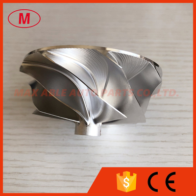 G30-770 57.52/71.40mm 9+0 blades point milling milling/aluminum 2618/billet compressor wheel for 880693-5002S