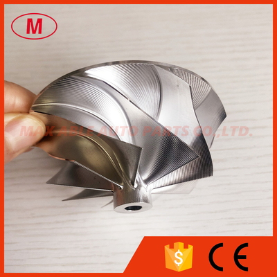 G35-900 61.75/76.60mm 9+0 blades point milling milling/aluminum 2618/billet compressor wheel for 880695-5001S