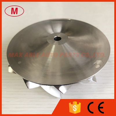 GTP38R forward 67.00/88.04mm 6+6 blades high peroformance turbo milling/aluminum 2618/billet compressor wheel