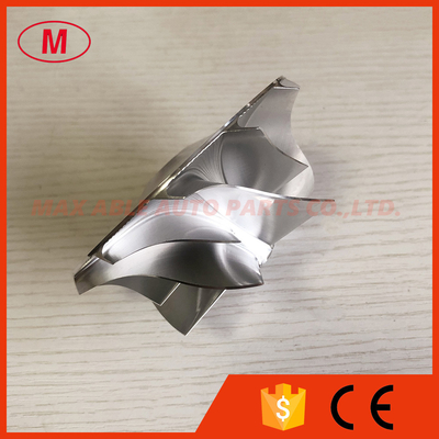 GTP38R forward 67.00/88.04mm 6+6 blades high peroformance turbo milling/aluminum 2618/billet compressor wheel