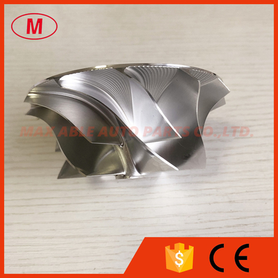 GTP38R forward 67.00/88.04mm 6+6 blades high peroformance turbo milling/aluminum 2618/billet compressor wheel